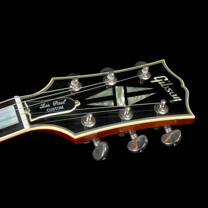 Used 2006 Gibson Custom Shop Les Paul Custom Limited Edition Electric Guitar Faded Cherry 1-Piece Top