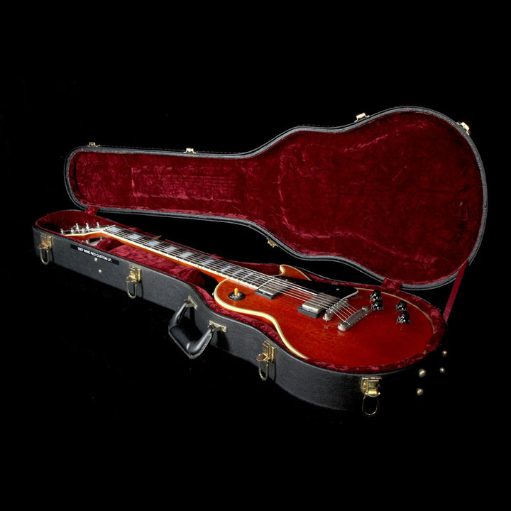 Used 2006 Gibson Custom Shop Les Paul Custom Limited Edition Electric Guitar Faded Cherry 1-Piece Top