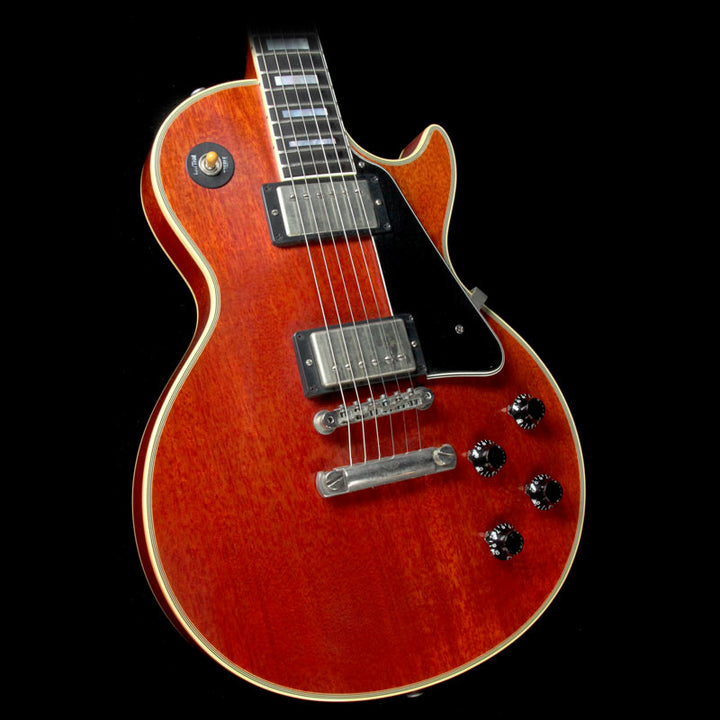 Used 2006 Gibson Custom Shop Les Paul Custom Limited Edition Electric Guitar Faded Cherry 1-Piece Top