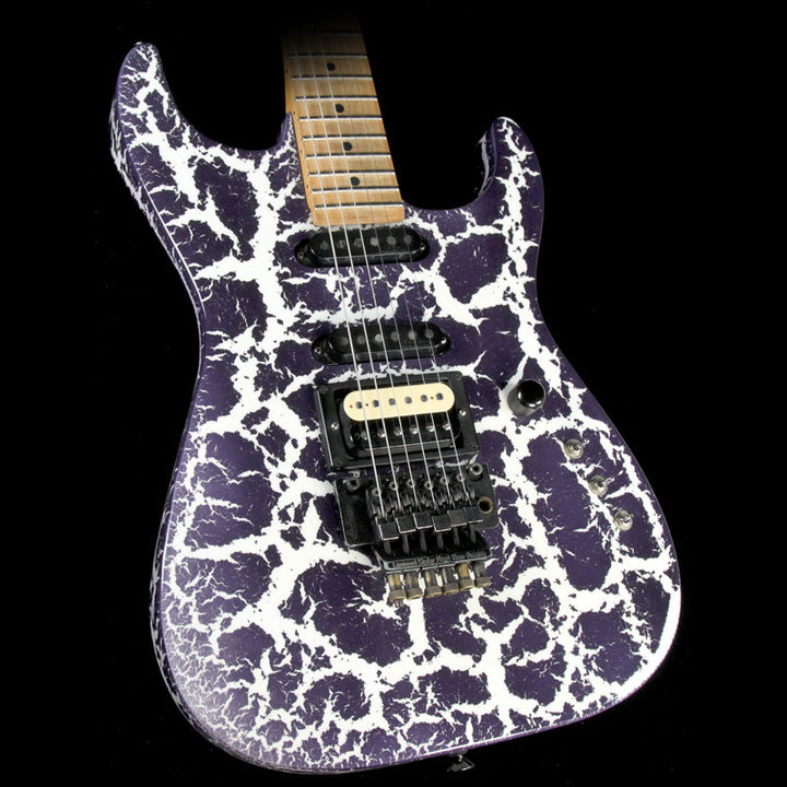 Used 1986 Jackson San Dimas Electric Guitar Purple Crackle