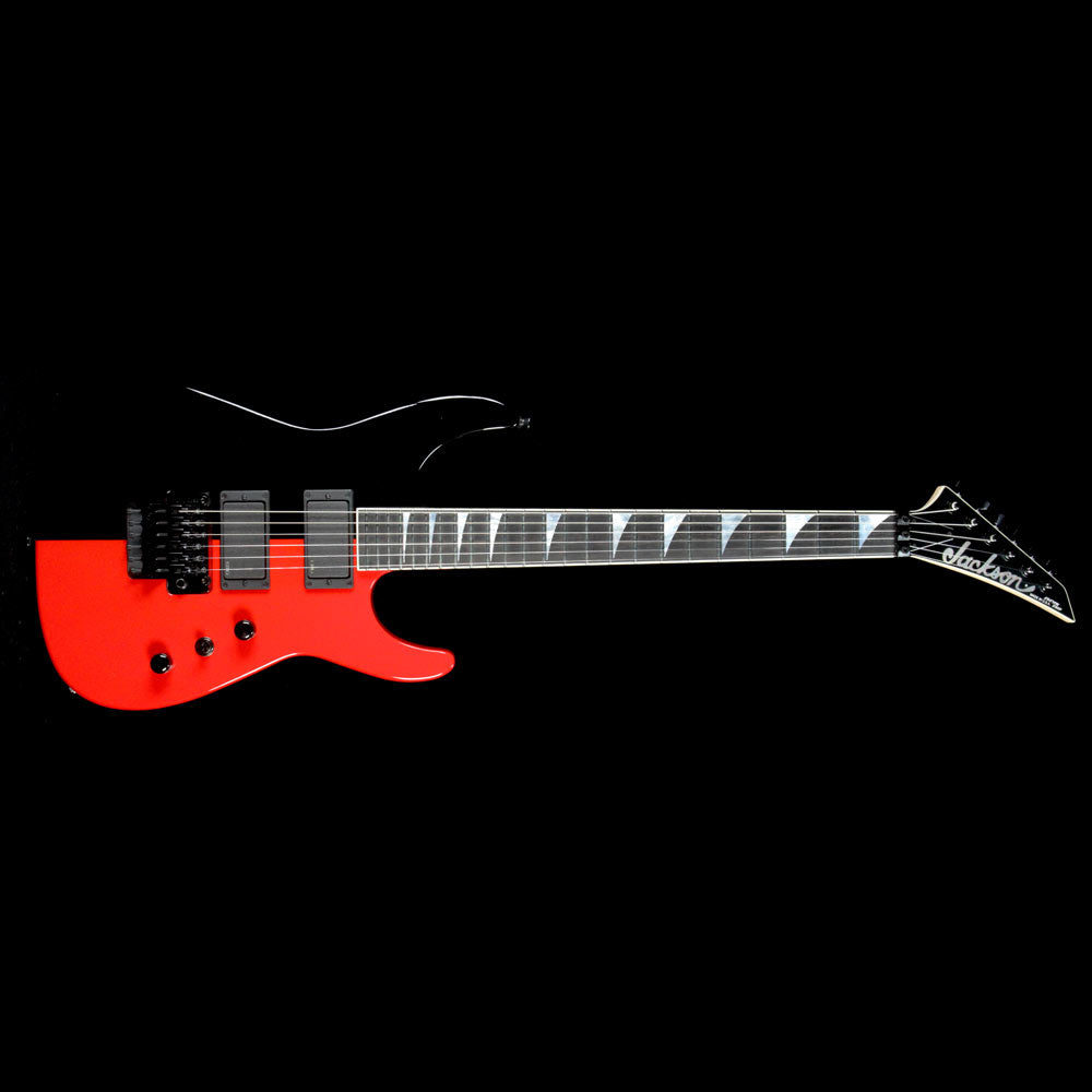 Used 2017 Jackson Custom Shop DK1 Dinky Electric Guitar Black and Red — 2