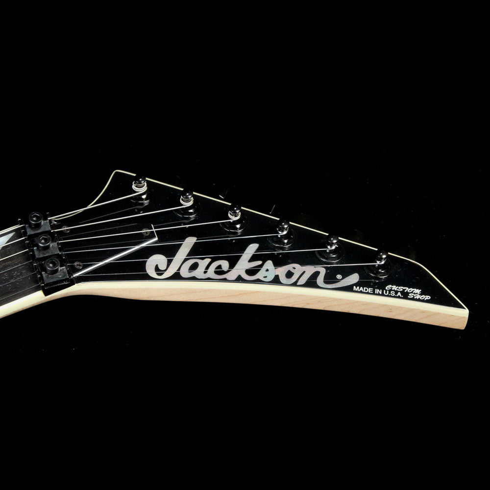 Used 2017 Jackson Custom Shop DK1 Dinky Electric Guitar Black and Red — 4