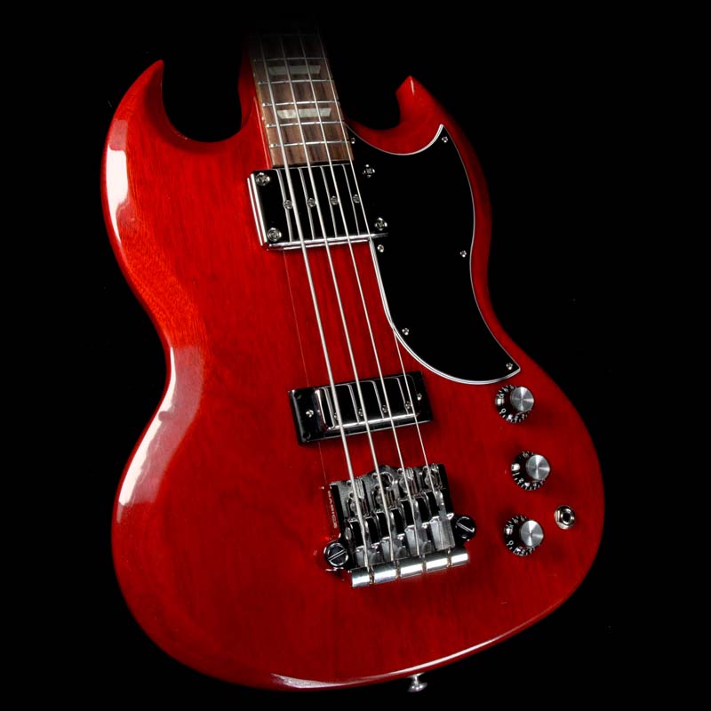 Gibson 2018 SG Standard Bass Electric Bass Heritage Cherry | The