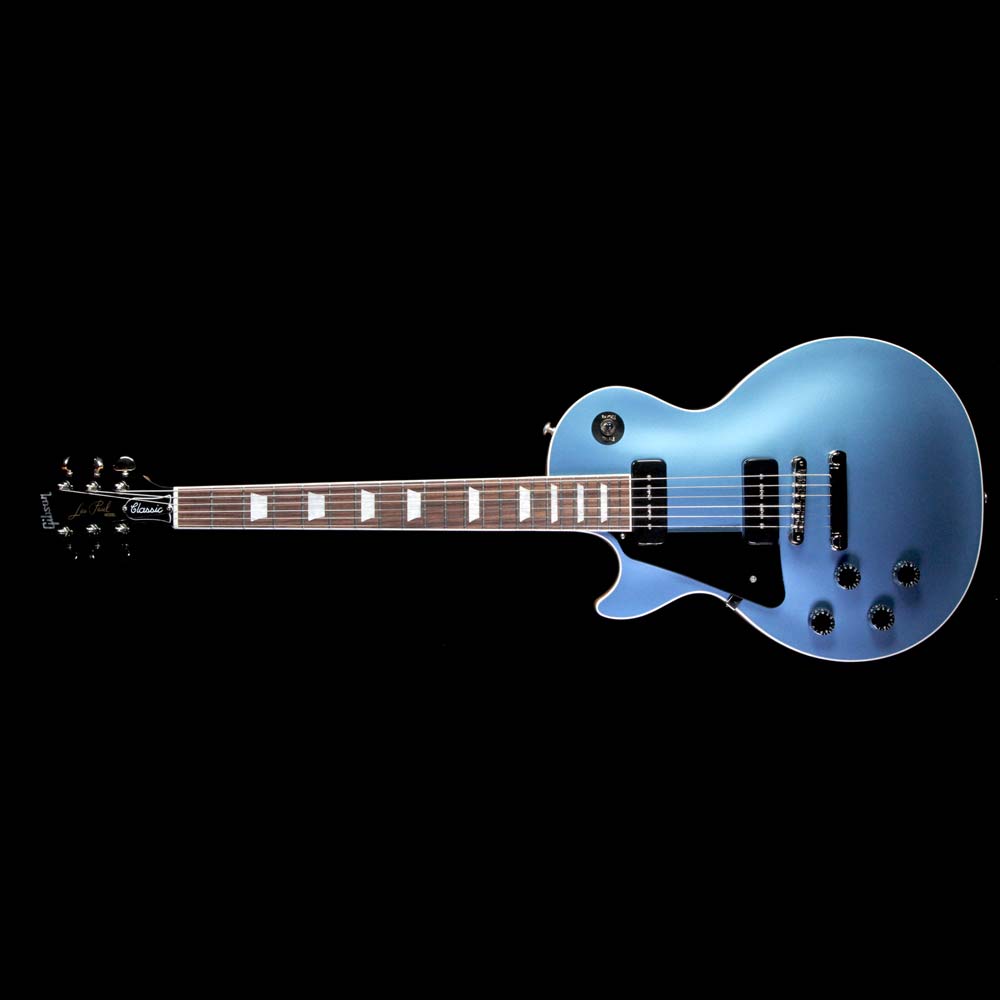 Gibson 2018 Les Paul Classic Left-Handed Pelham Blue | The Music Zoo