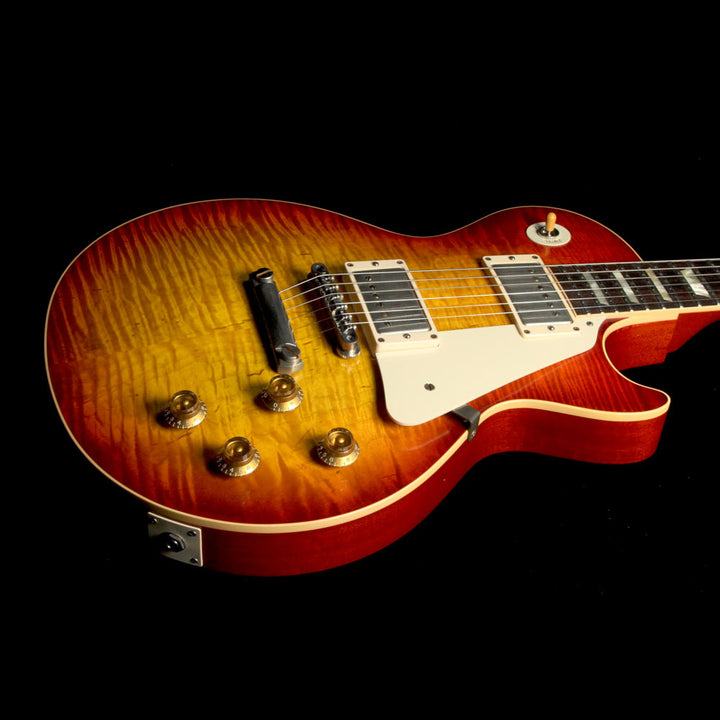 Used 2011 Gibson Custom Shop '59 Les Paul Reissue Electric Guitar Washed Cherry