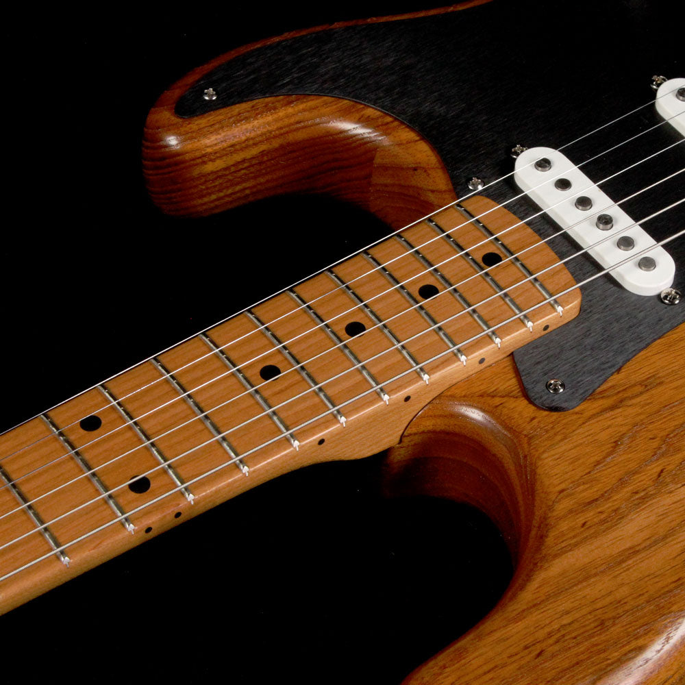 Fender FSR Limited Edition Roasted Ash '56 Stratocaster Electric Guitar Natural — 6