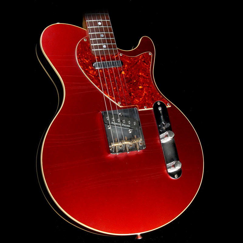 Used Lay's Custom Shop	Custom T Electric Guitar Candy Apple Red — 1