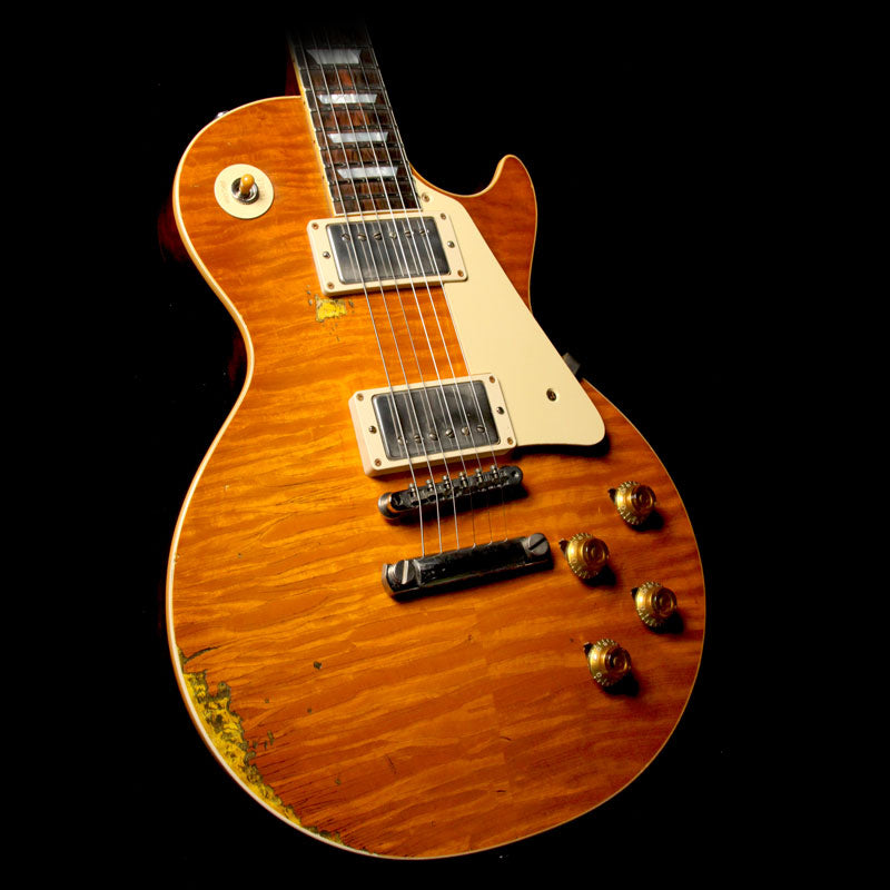 Gibson Custom Shop 1959 Les Paul Standard Brazilian Rosewood Fretboard Electric Guitar Page 63 Burst — 1