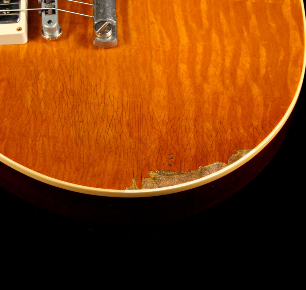 Gibson Custom Shop 1959 Les Paul Standard Brazilian Rosewood Fretboard Roasted Page 63 Burst — 8