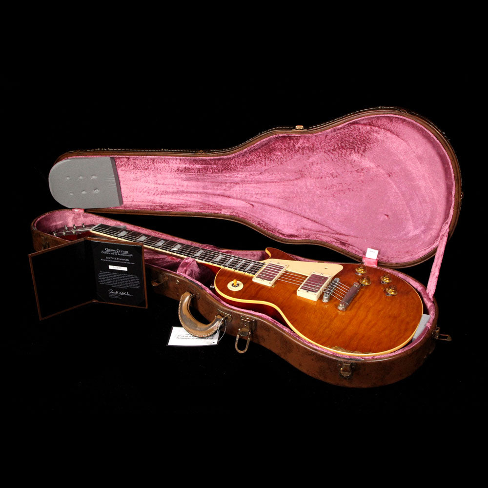 Gibson Custom Shop 1959 Les Paul Standard Brazilian Rosewood Fretboard Roasted Page 63 Burst — 10