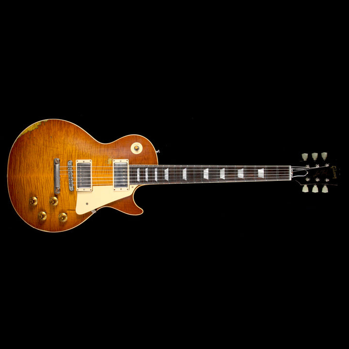 Gibson Custom Shop Roasted 1959 Les Paul Standard Brazilian Rosewood Fretboard Electric Guitar Page 63 Burst