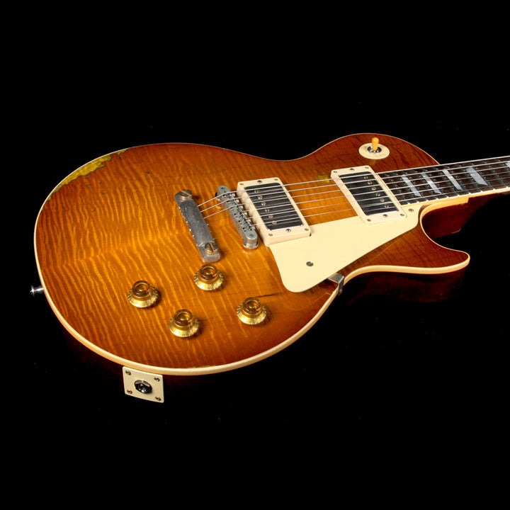 Gibson Custom Shop Roasted 1959 Les Paul Standard Brazilian Rosewood Fretboard Electric Guitar Page 63 Burst