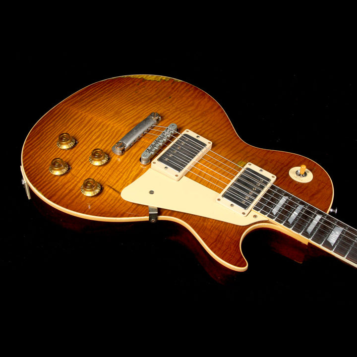 Gibson Custom Shop Roasted 1959 Les Paul Standard Brazilian Rosewood Fretboard Electric Guitar Page 63 Burst