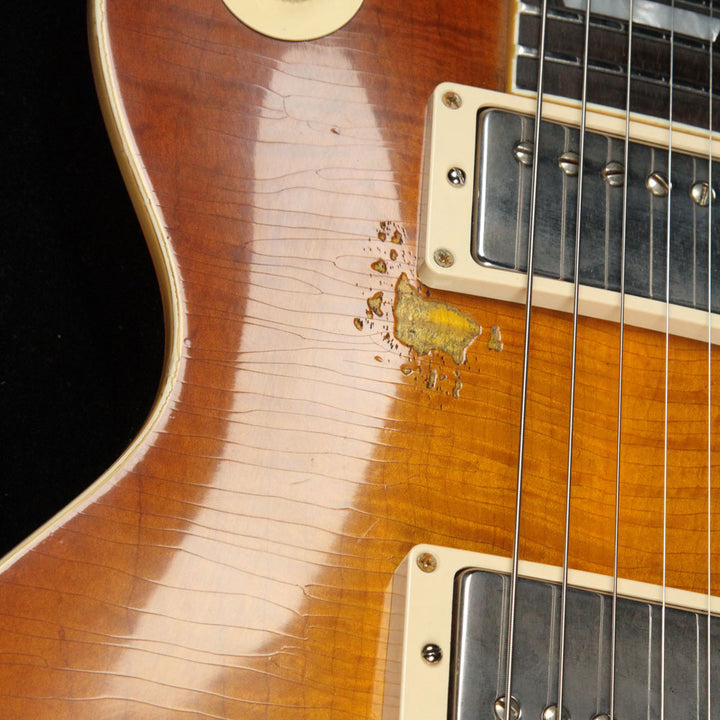 Gibson Custom Shop Roasted 1959 Les Paul Standard Brazilian Rosewood Fretboard Electric Guitar Page 63 Burst