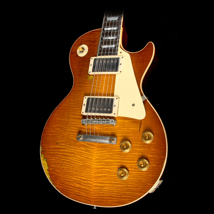 Gibson Custom Shop Roasted 1959 Les Paul Standard Brazilian Rosewood Fretboard Electric Guitar Page 63 Burst