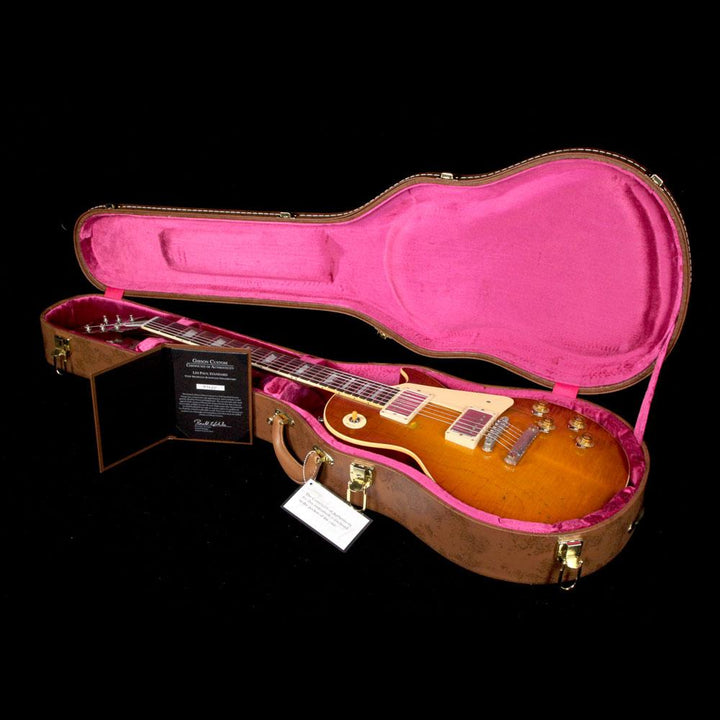 Gibson Custom Shop 1959 Les Paul Standard Brazilian Rosewood Fretboard Roasted Page 63 Burst