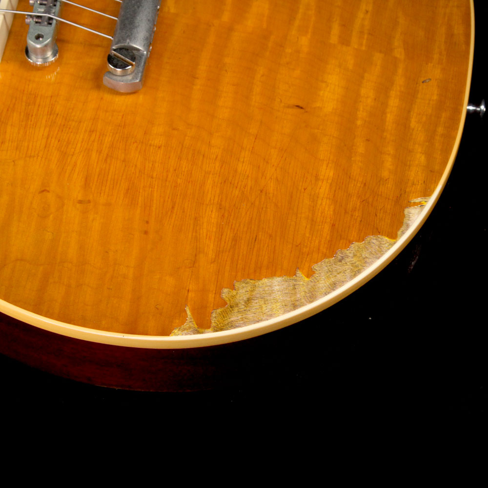 Gibson Custom Shop Roasted 1959 Les Paul Standard Brazilian Rosewood Fretboard Electric Guitar Page 63 Burst — 9