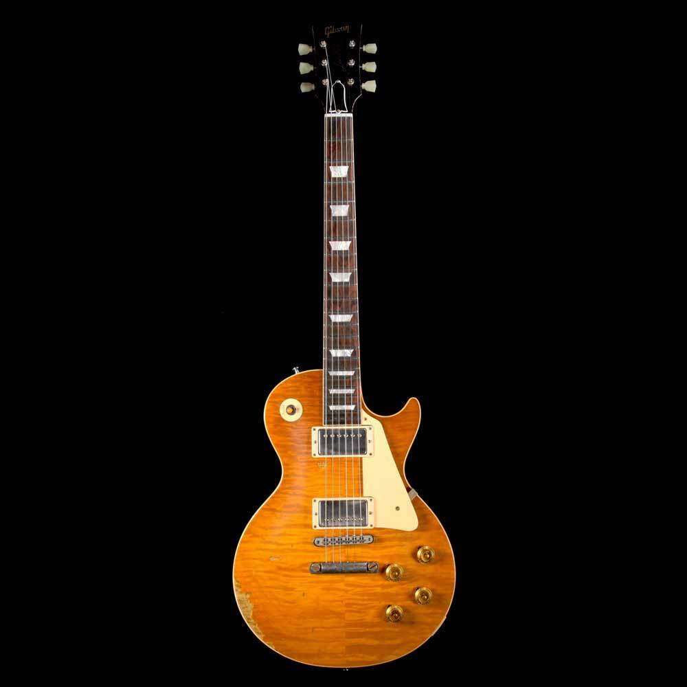 Gibson Custom Shop 1959 Les Paul Standard Brazilian Rosewood Fretboard Roasted Page 63 Burst — 2