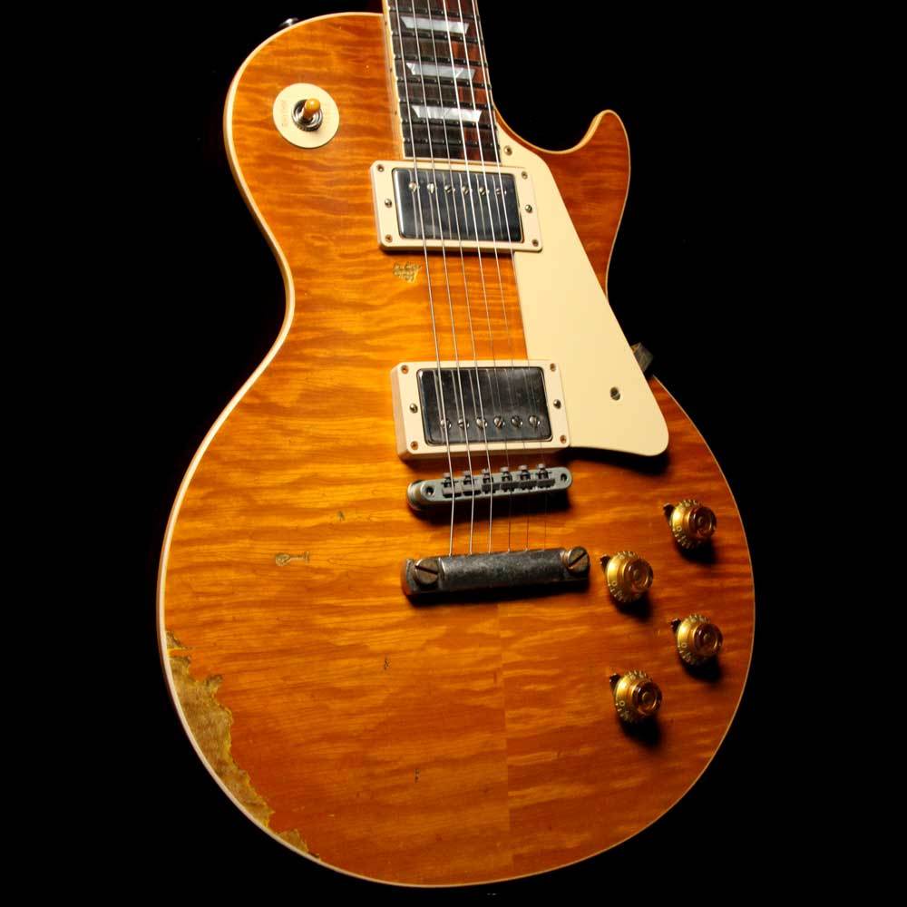 Gibson Custom Shop 1959 Les Paul Standard Brazilian Rosewood Fretboard Roasted Page 63 Burst — 1