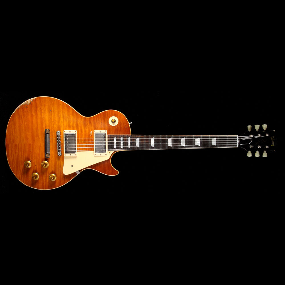 Gibson Custom Shop Roasted 1959 Les Paul Standard Brazilian Rosewood Fretboard Electric Guitar Page 63 Burst — 2
