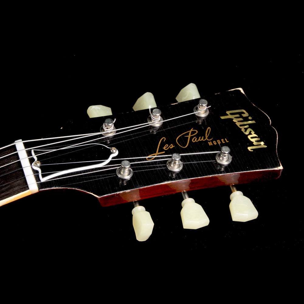 Gibson Custom Shop Roasted 1959 Les Paul Standard Brazilian Rosewood Fretboard Electric Guitar Page 63 Burst — 4