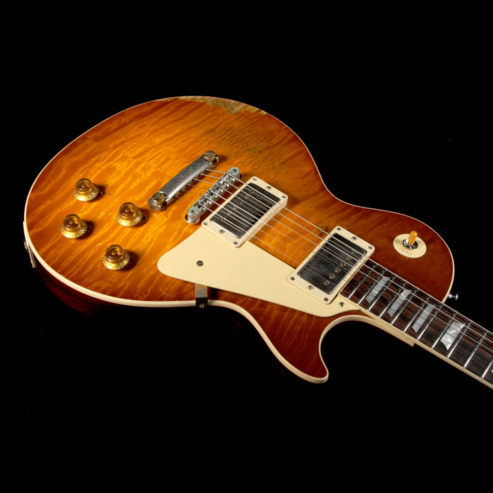 Gibson Custom Shop 1959 Les Paul Standard Brazilian Rosewood Fretboard Electric Guitar Page 63 Burst — 7