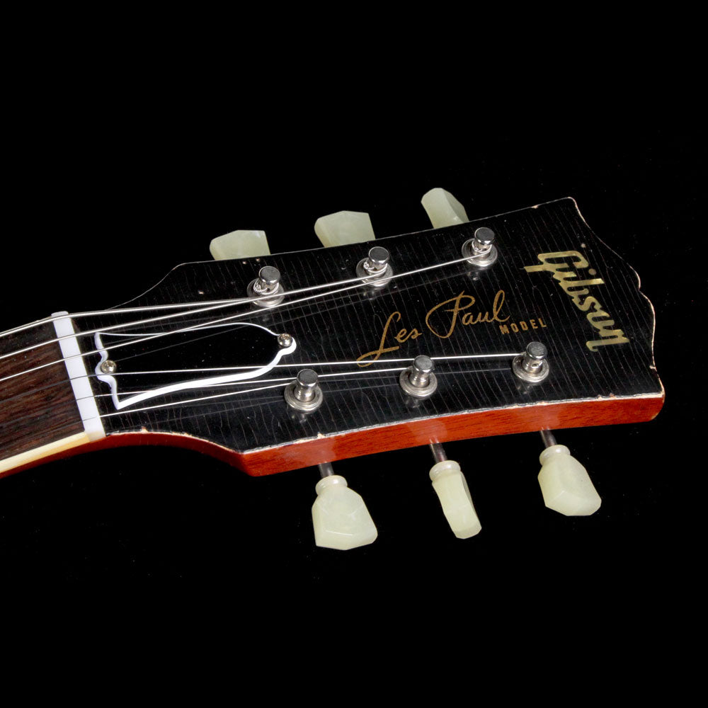 Gibson Custom Shop 1959 Les Paul Standard Brazilian Rosewood Fretboard Electric Guitar Slow Iced Tea Fade — 4
