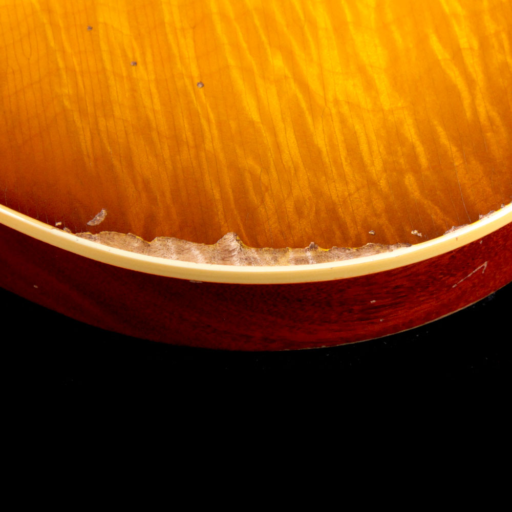 Gibson Custom Shop 1959 Les Paul Standard Brazilian Rosewood Fretboard Electric Guitar Slow Iced Tea Fade — 8