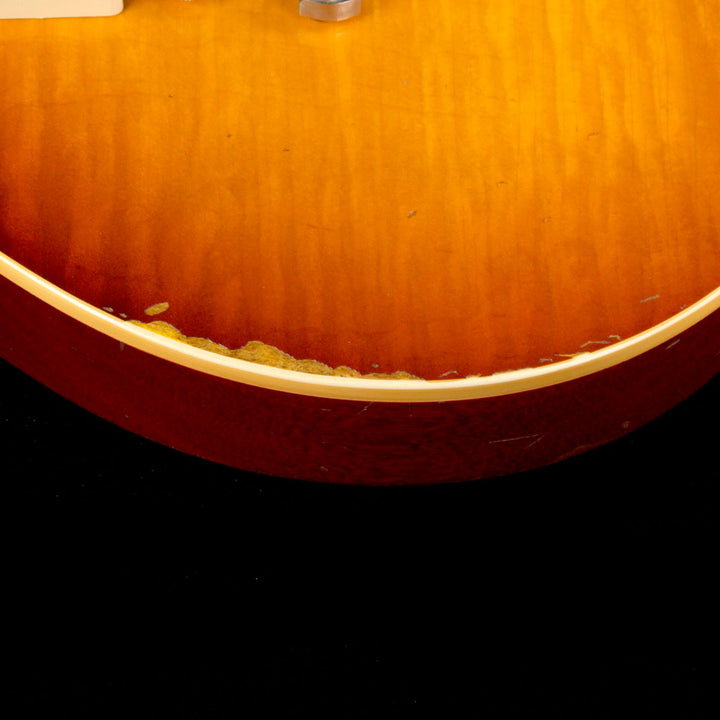 Gibson Custom Shop 1959 Les Paul Standard Brazilian Rosewood Fretboard Electric Guitar Slow Ice Tea Fade