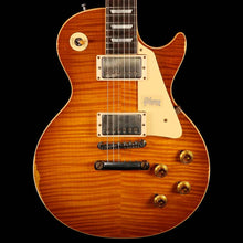 Gibson Custom Shop 1959 Les Paul Standard Brazilian Rosewood Fretboard Electric Guitar Dirty Lemon Fade