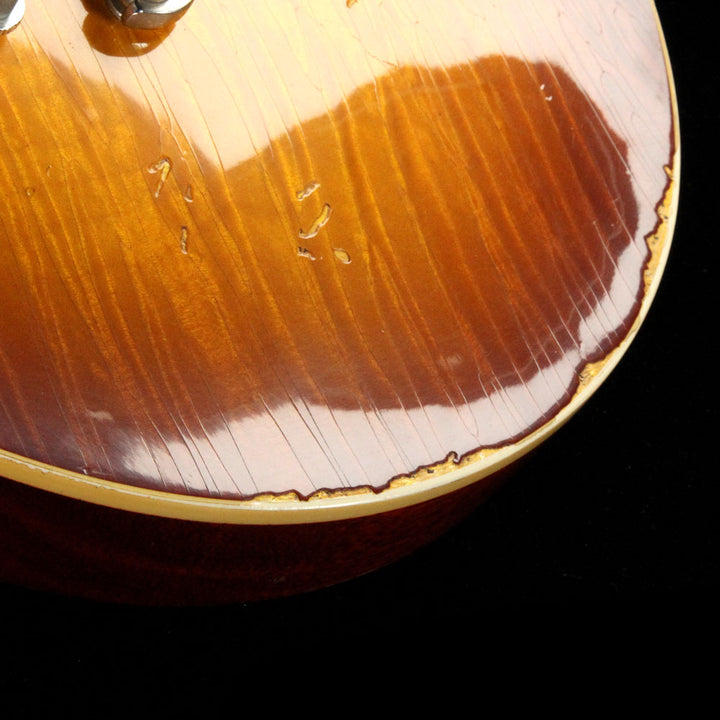 Gibson Custom Shop 1959 Les Paul Standard Brazilian Rosewood Fretboard Electric Guitar Sunrise Tea Burst