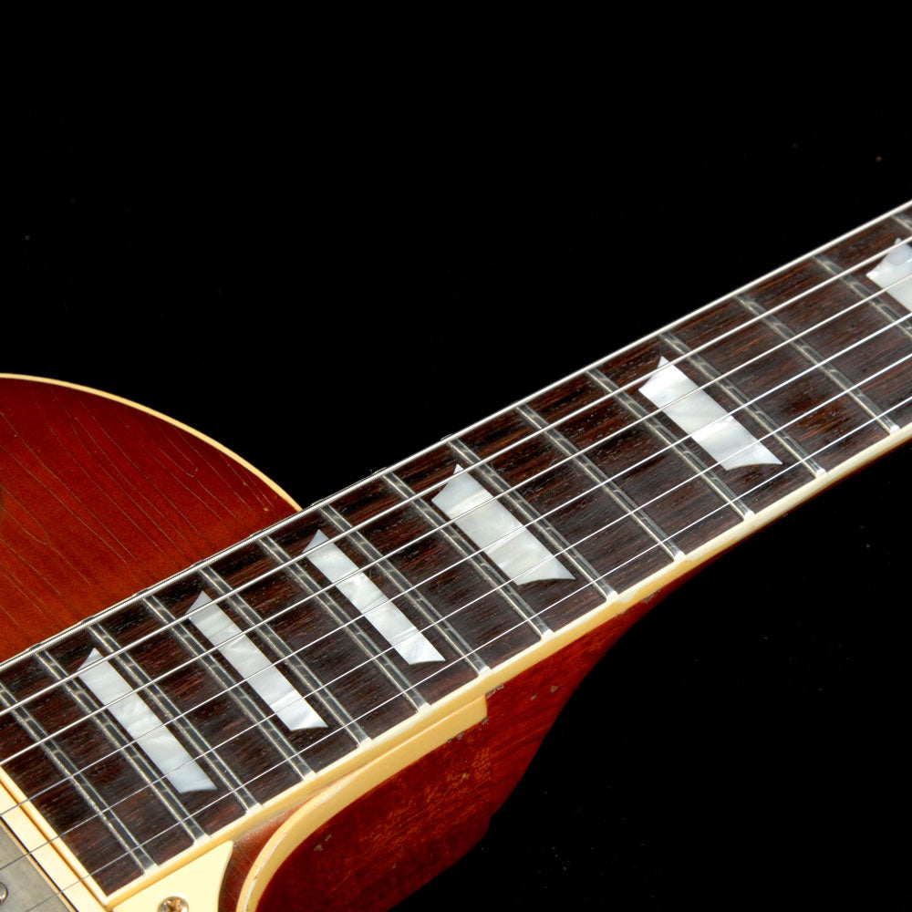 Gibson Custom Shop 1959 Les Paul Standard Brazilian Rosewood Fretboard Electric Guitar Sunrise Tea Burst — 10