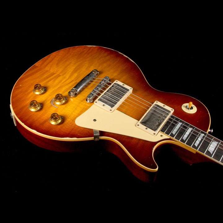 Gibson Custom Shop 1959 Les Paul Standard Brazilian Rosewood Fretboard Sunrise Tea Burst