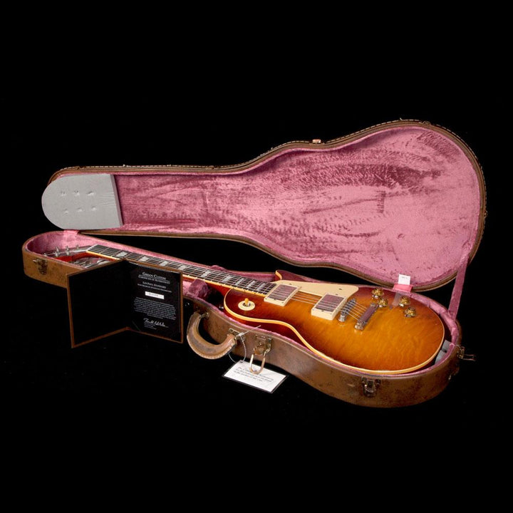 Gibson Custom Shop 1959 Les Paul Standard Brazilian Rosewood Fretboard Sunrise Tea Burst