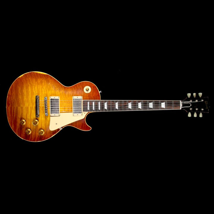 Gibson Custom Shop 1959 Les Paul Standard Brazilian Rosewood Fretboard Sunrise Tea Burst