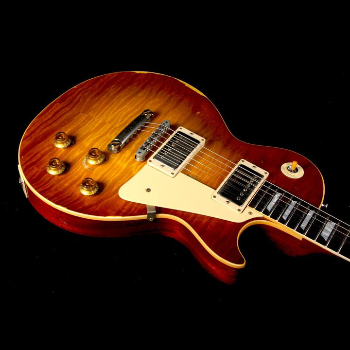 Gibson Custom Shop 1959 Les Paul Standard Brazilian Rosewood Fretboard Sunrise Tea Burst