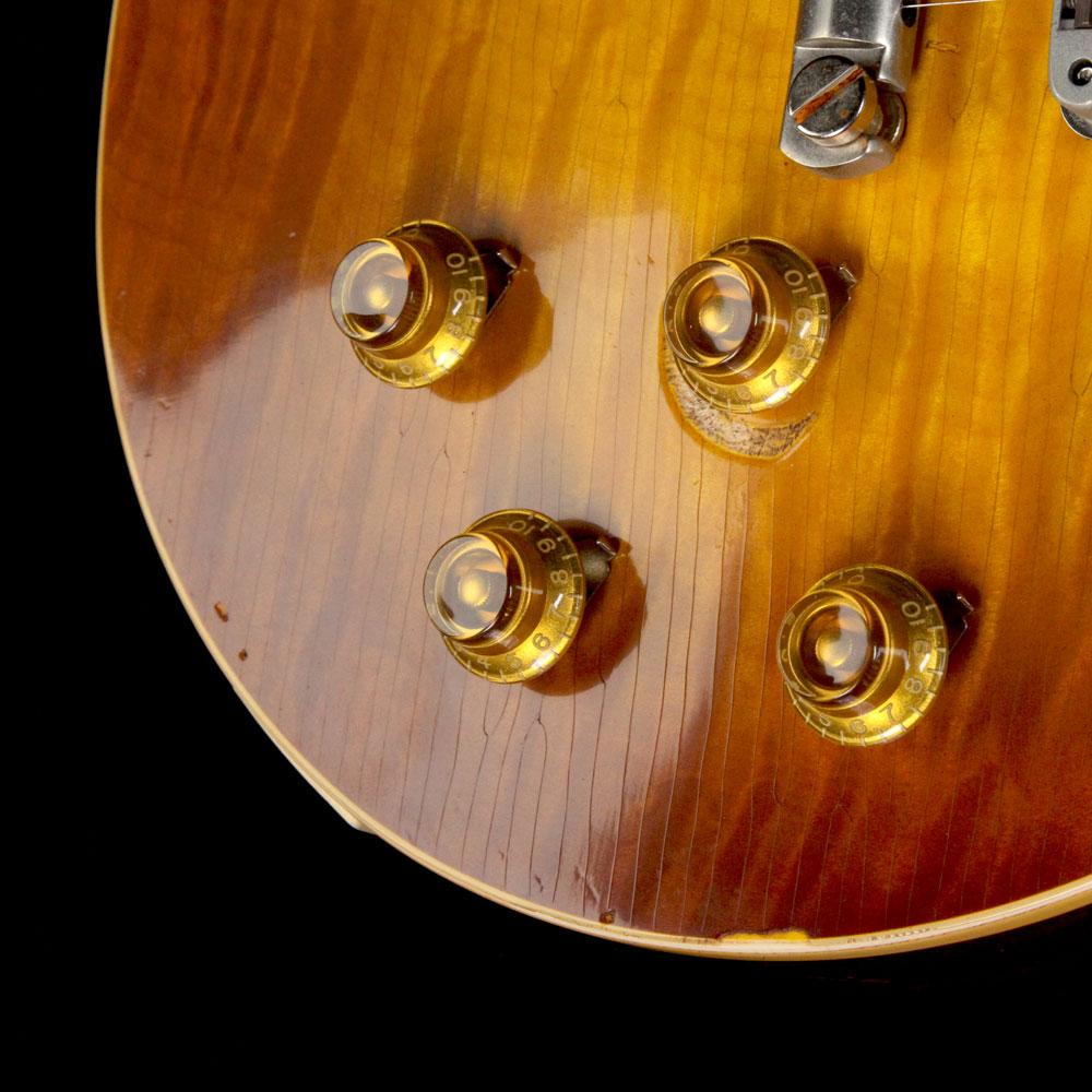 Gibson Custom Shop 1959 Les Paul Standard Brazilian Rosewood Fretboard Sunrise Tea Burst — 8