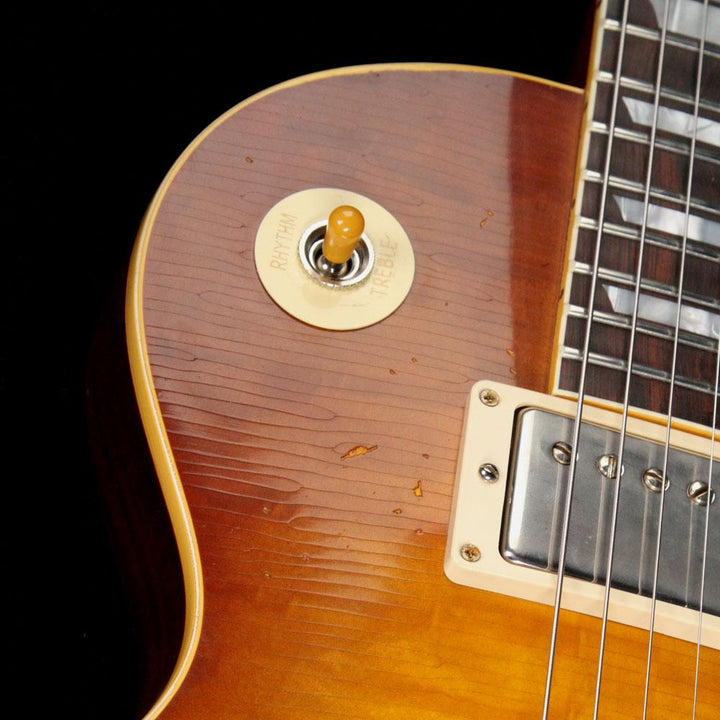 Gibson Custom Shop 1959 Les Paul Standard Brazilian Rosewood Fretboard Sunrise Tea Burst