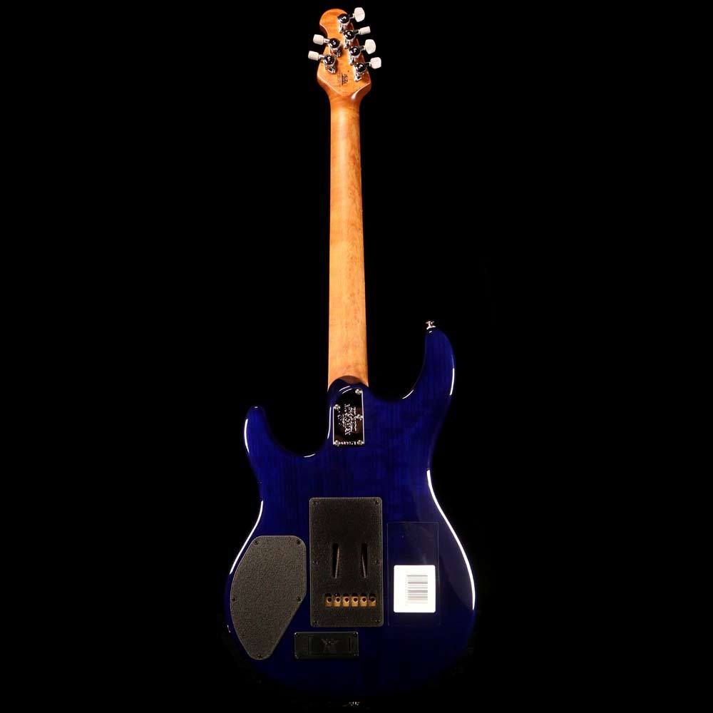 Ernie Ball Music Man Luke III Ball Family Reserve Electric Guitar Blueberry Burst Flame — 3