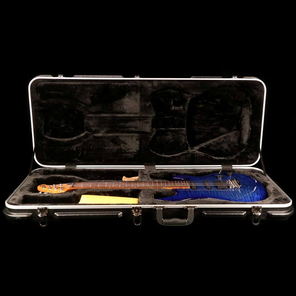 Ernie Ball Music Man Luke III Ball Family Reserve Electric Guitar Blueberry Burst Flame — 7