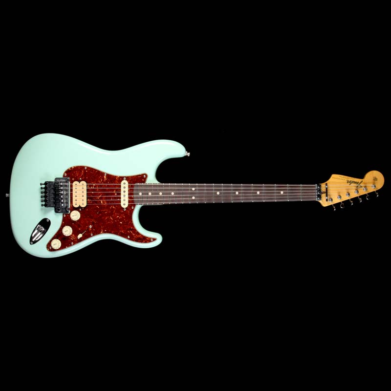 Used 2016 Fender Custom Shop Exclusive ZF Stratocaster Closet Classic Electric Guitar Faded Surf Green — 2