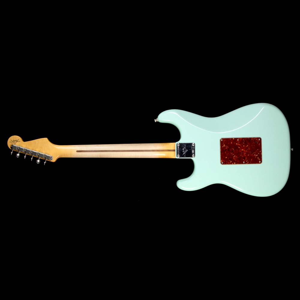 Used 2016 Fender Custom Shop Exclusive ZF Stratocaster Closet Classic Electric Guitar Faded Surf Green — 3