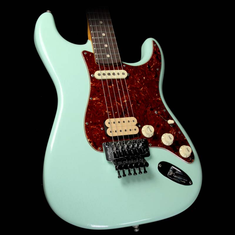 Used 2016 Fender Custom Shop Exclusive ZF Stratocaster Closet Classic Electric Guitar Faded Surf Green — 1