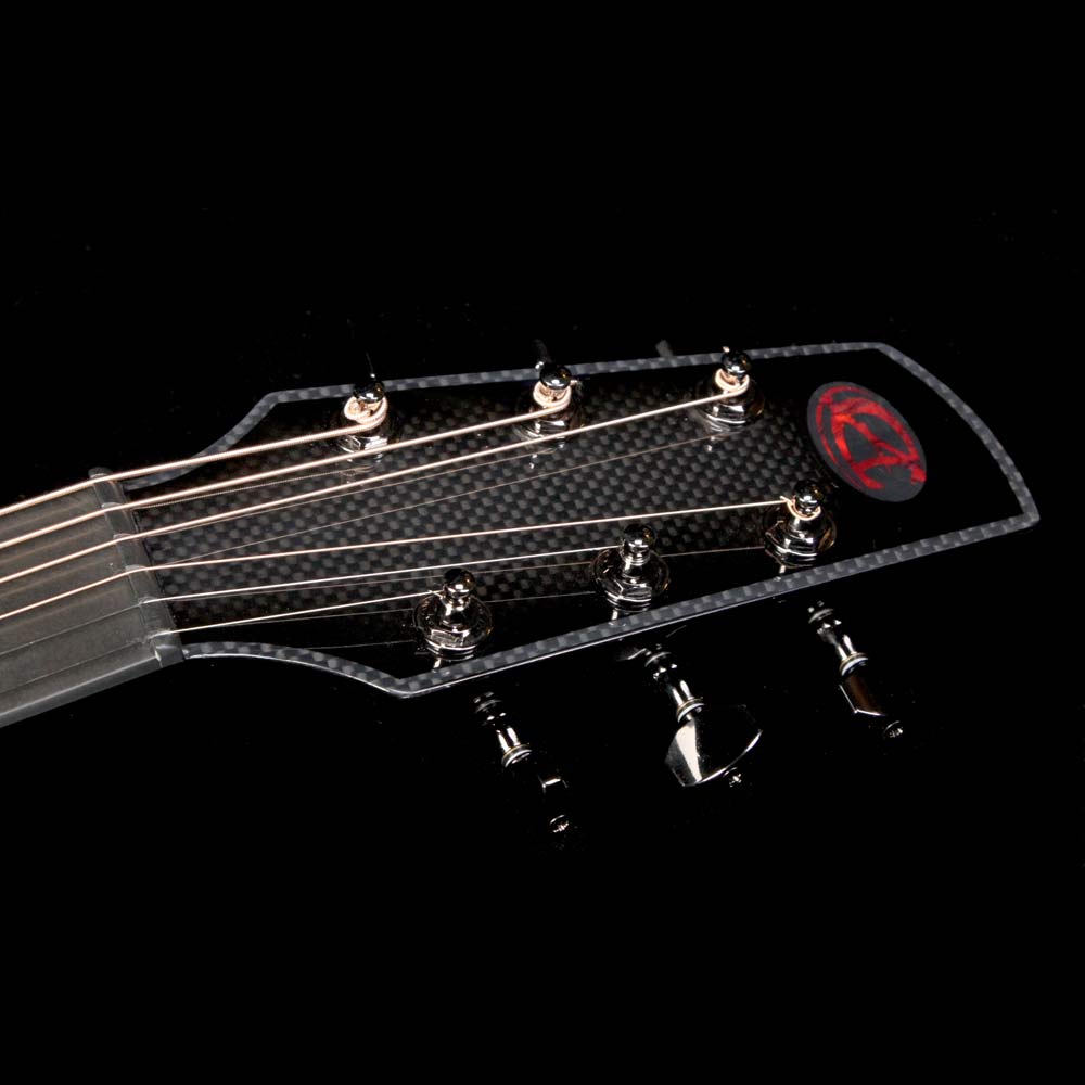 Used Composite Acoustics GX-HG-ELE-Custom-FAE Acoustic Guitar Carbon Burst — 4