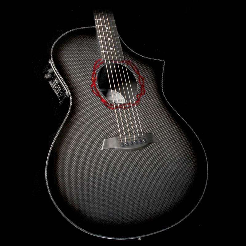 Used Composite Acoustics GX-HG-ELE-Custom-FAE Acoustic Guitar Carbon Burst — 1