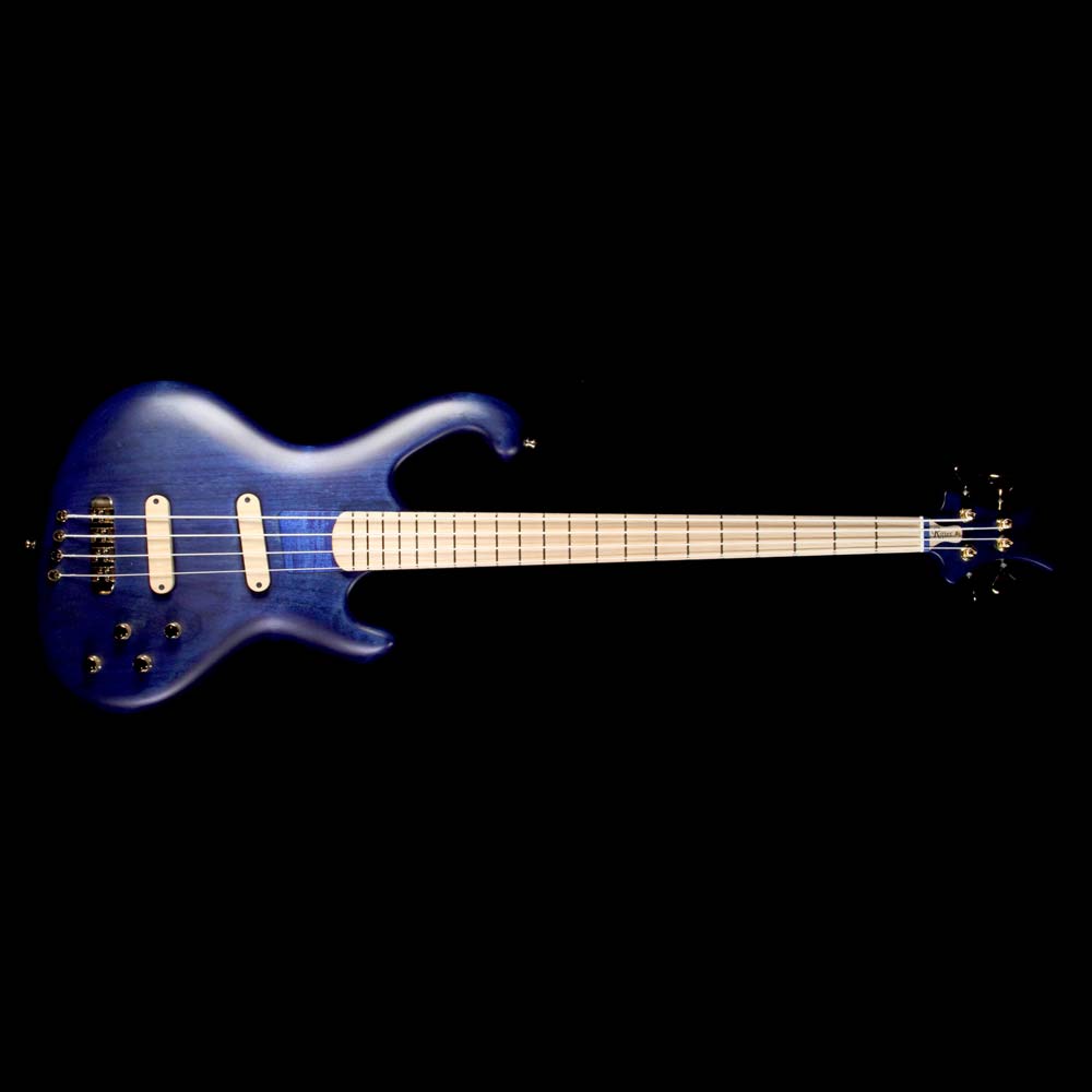 Ritter Instruments Cora 4 Electric Bass Guitar Frosted Dark Blue — 2