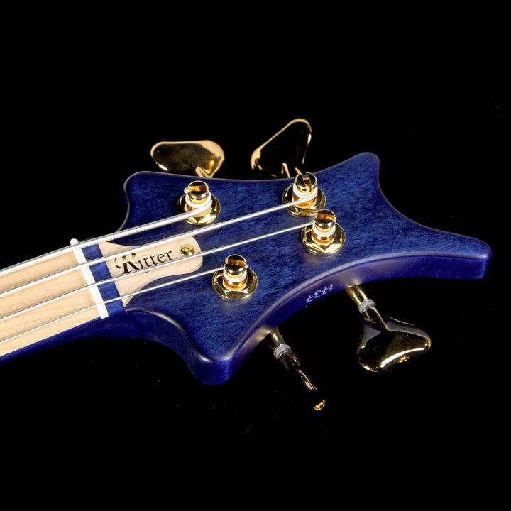 Ritter Instruments Cora 4 Electric Bass Guitar Frosted Dark Blue