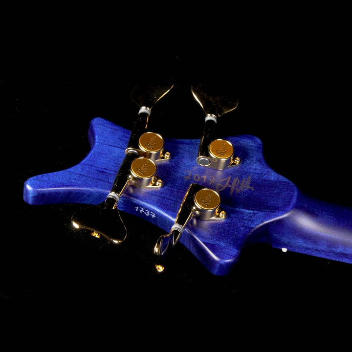 Ritter Instruments Cora 4 Electric Bass Guitar Frosted Dark Blue