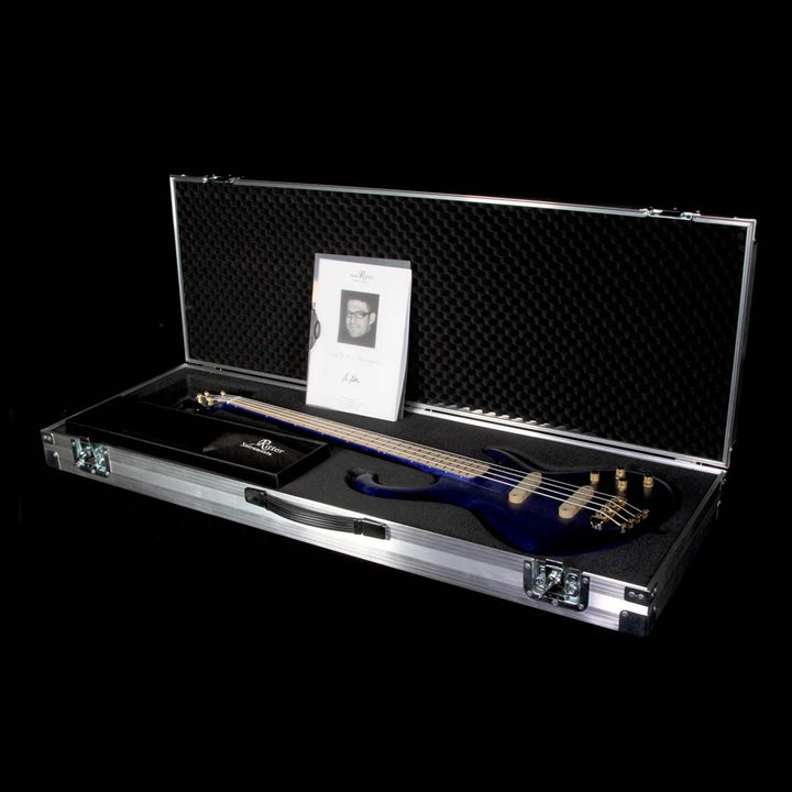 Ritter Instruments Cora 4 Electric Bass Guitar Frosted Dark Blue