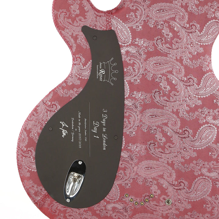 Ritter Instruments Princess Isabella Red Paisley Fabric 2018 NAMM Display